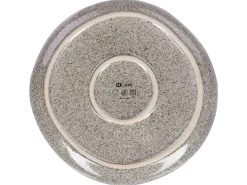 Hot Beliani Set di 16 stoviglie COSTMARY Gres porcellanato Grigio