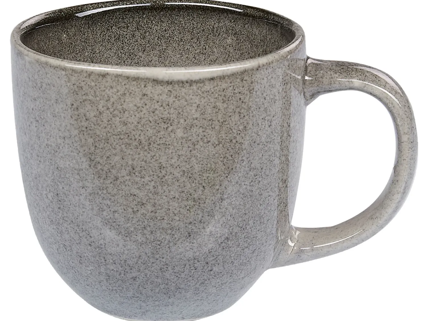 Hot Beliani Set di 16 stoviglie COSTMARY Gres porcellanato Grigio