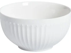 Outlet Beliani COWSLIP Porcellana Bianco