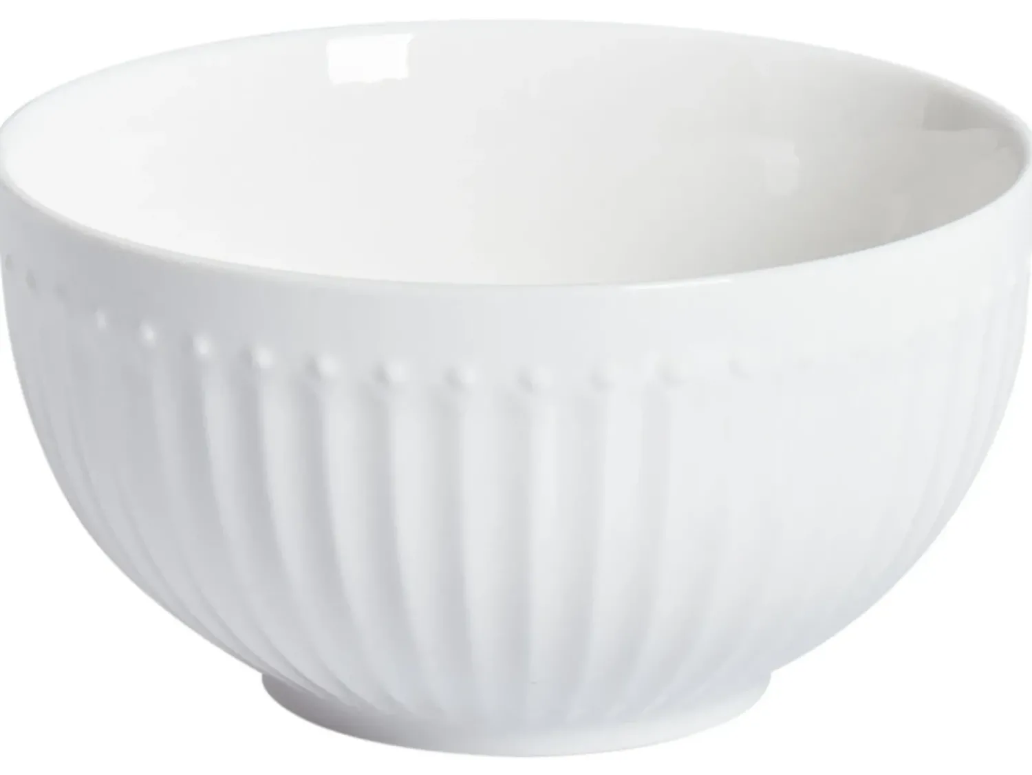 Outlet Beliani COWSLIP Porcellana Bianco