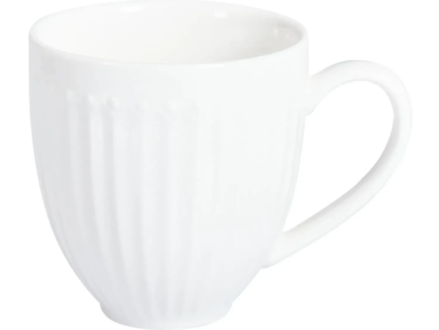 Outlet Beliani COWSLIP Porcellana Bianco