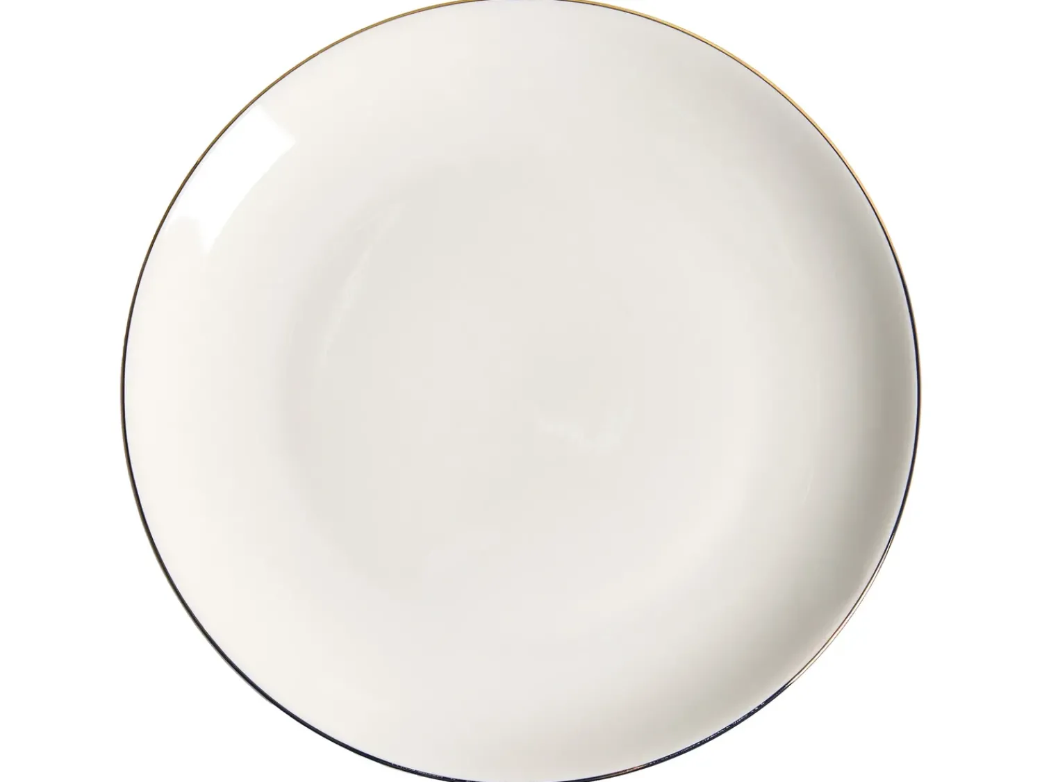 Outlet Beliani CUMIN Porcellana Bianco sporco / Oro Bianco Oro