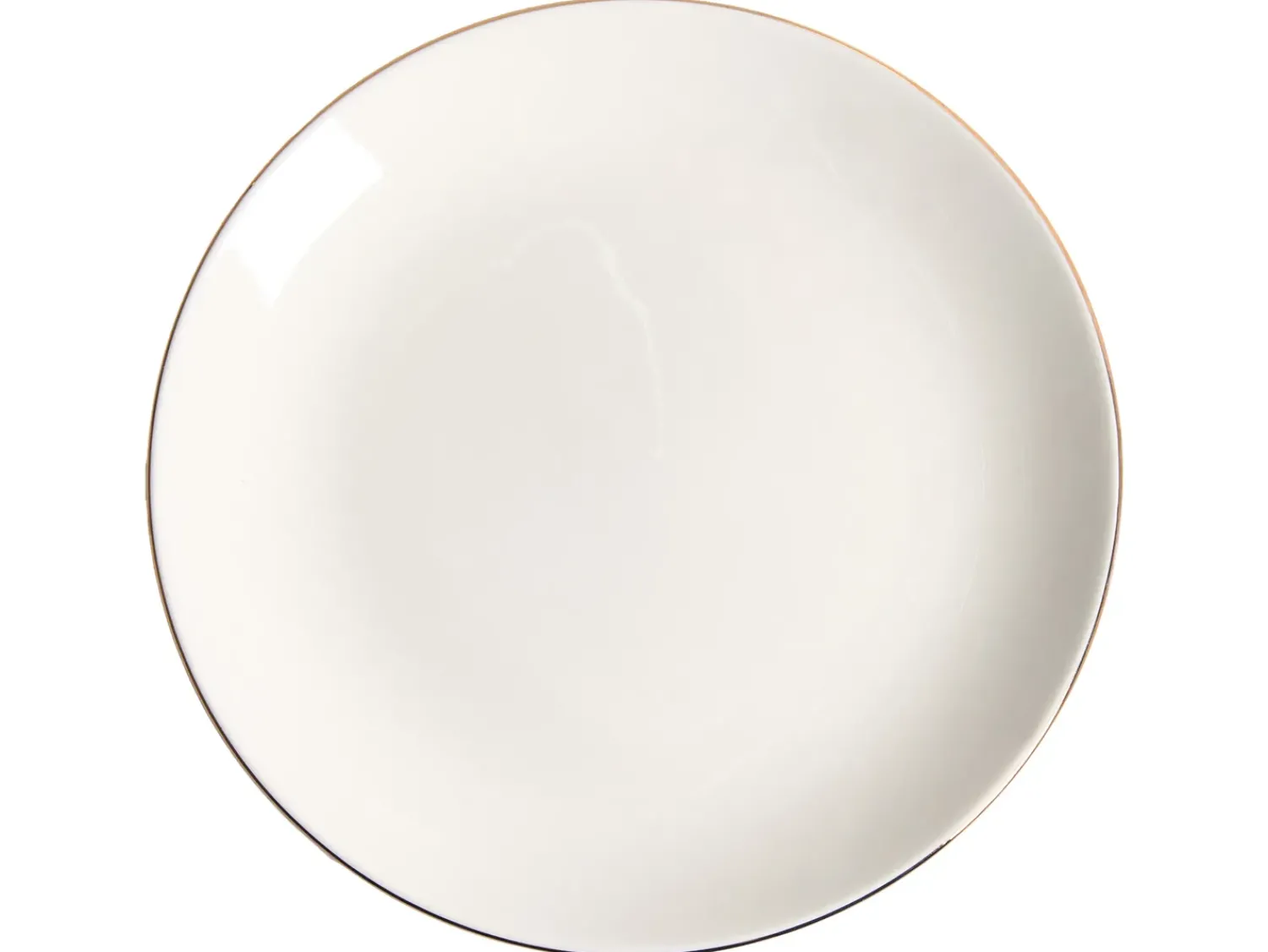 Outlet Beliani CUMIN Porcellana Bianco sporco / Oro Bianco Oro