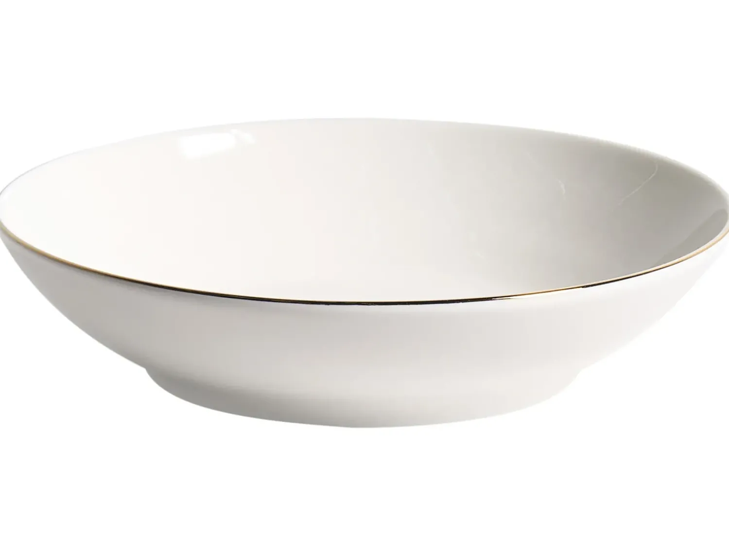 Outlet Beliani CUMIN Porcellana Bianco sporco / Oro Bianco Oro