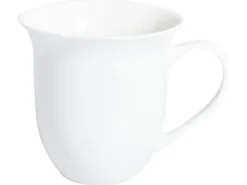 Sale Beliani Set di 16 stoviglie ELDERBERRY Porcellana Bianco