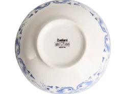 Outlet Beliani GALANGAL Porcellana Bianco/Blu Bianco Blu