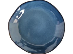 Hot Beliani Set di 16 stoviglie HAWTHORN Gres porcellanato Blu