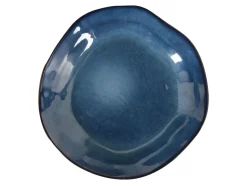 Hot Beliani Set di 16 stoviglie HAWTHORN Gres porcellanato Blu