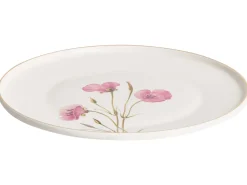 Outlet Beliani HYSSOP Porcellana Bianco Bianco Blu Rosa Verde