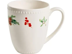 Discount Beliani Set di 16 stoviglie MARJORAM Porcellana Bianco