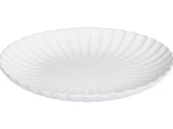 New Beliani Set di 16 stoviglie NETTLE Gres porcellanato sporco Bianco
