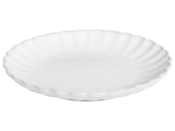 New Beliani Set di 16 stoviglie NETTLE Gres porcellanato sporco Bianco