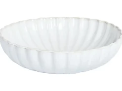 New Beliani Set di 16 stoviglie NETTLE Gres porcellanato sporco Bianco