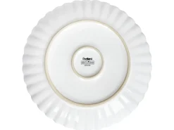 New Beliani Set di 16 stoviglie NETTLE Gres porcellanato sporco Bianco