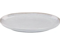 Discount Beliani Set di 16 stoviglie SESAME Gres porcellanato chiaro Grigio