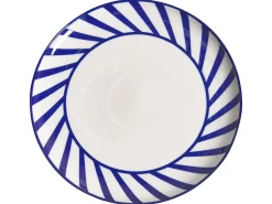 Hot Beliani SHISO Porcellana Bianco/Blu Bianco Blu