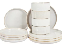 Clearance Beliani SPIKENARD Gres porcellanato sporco Bianco