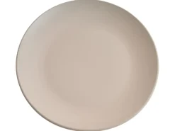 Best Beliani Set di 18 stoviglie VIVANI Gres porcellanato chiaro Beige