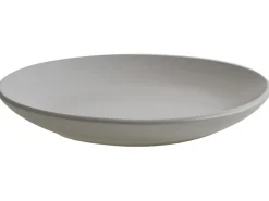 Outlet Beliani Set di 18 stoviglie VIVANI Gres porcellanato Grigio