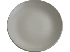 Outlet Beliani Set di 18 stoviglie VIVANI Gres porcellanato Grigio