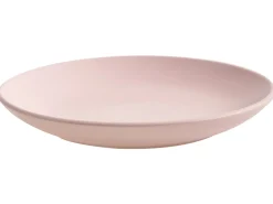 Best Beliani Set di 18 stoviglie VIVANI Gres porcellanato Rosa