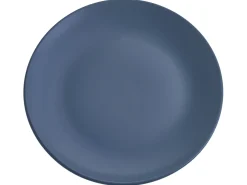 Hot Beliani Set di 18 stoviglie VIVANI Gres porcellanato Blu