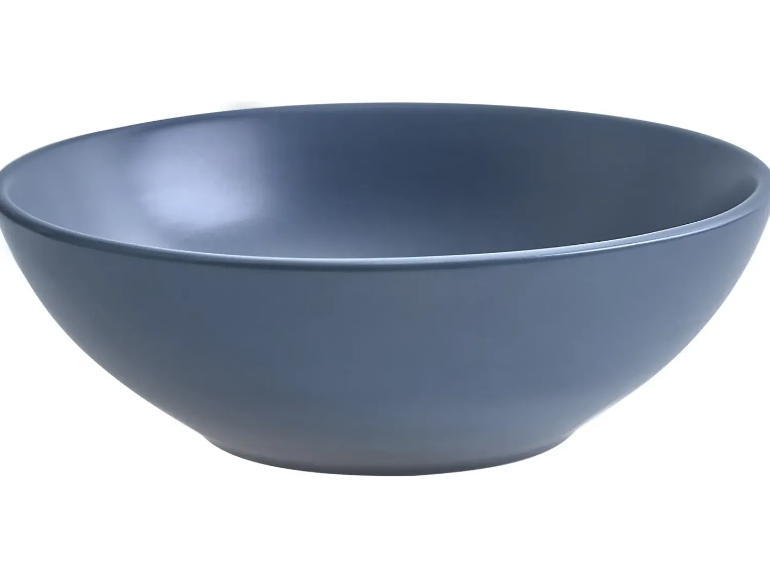 Hot Beliani Set di 18 stoviglie VIVANI Gres porcellanato Blu