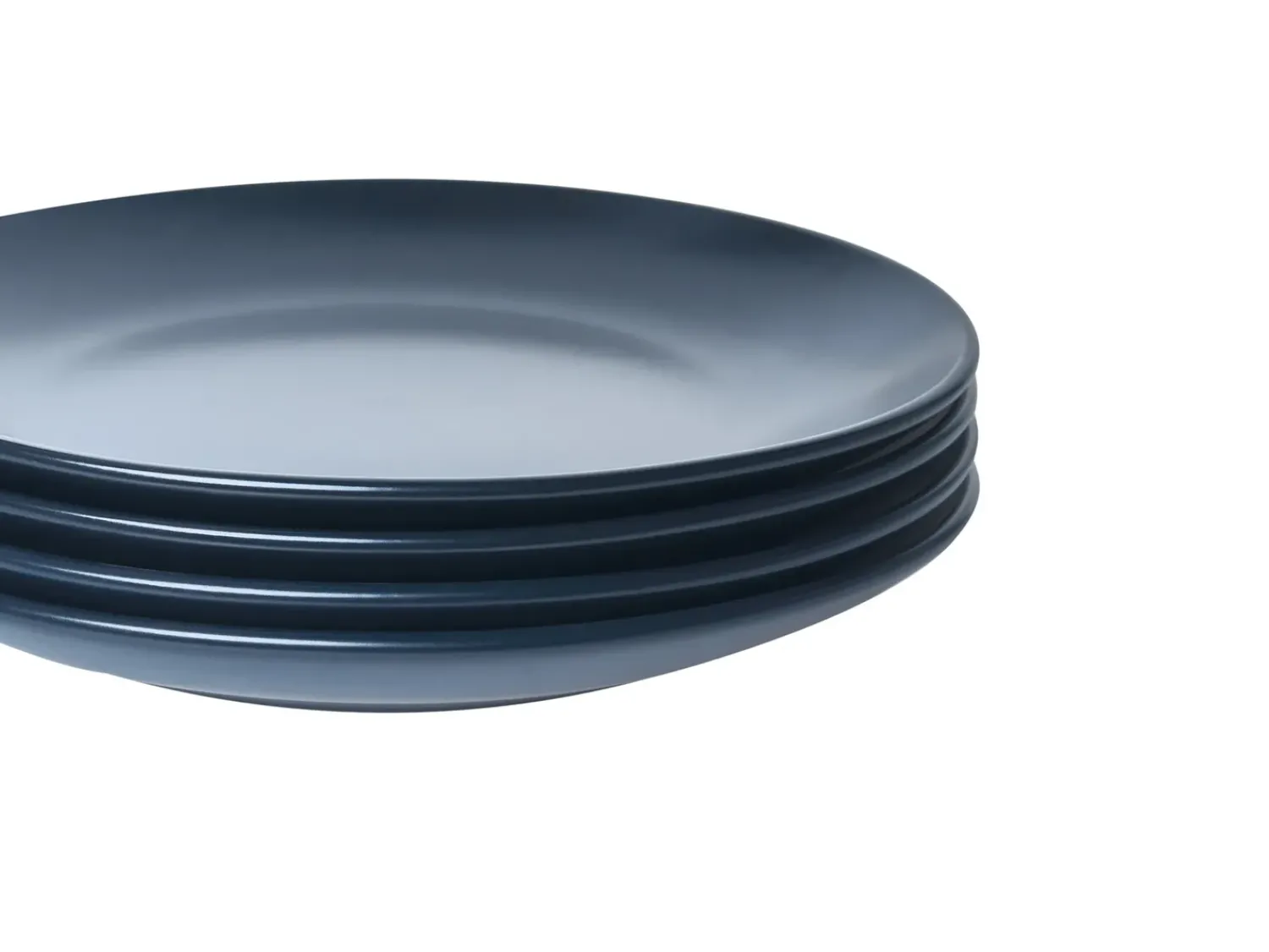 Hot Beliani Set di 18 stoviglie VIVANI Gres porcellanato Blu