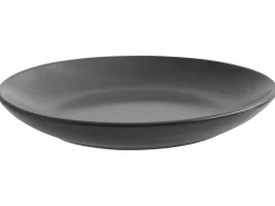 Online Beliani Set di 18 stoviglie VIVANI Gres porcellanato Nero