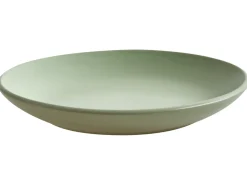 Beliani Set di 18 stoviglie VIVANI Gres porcellanato Verde