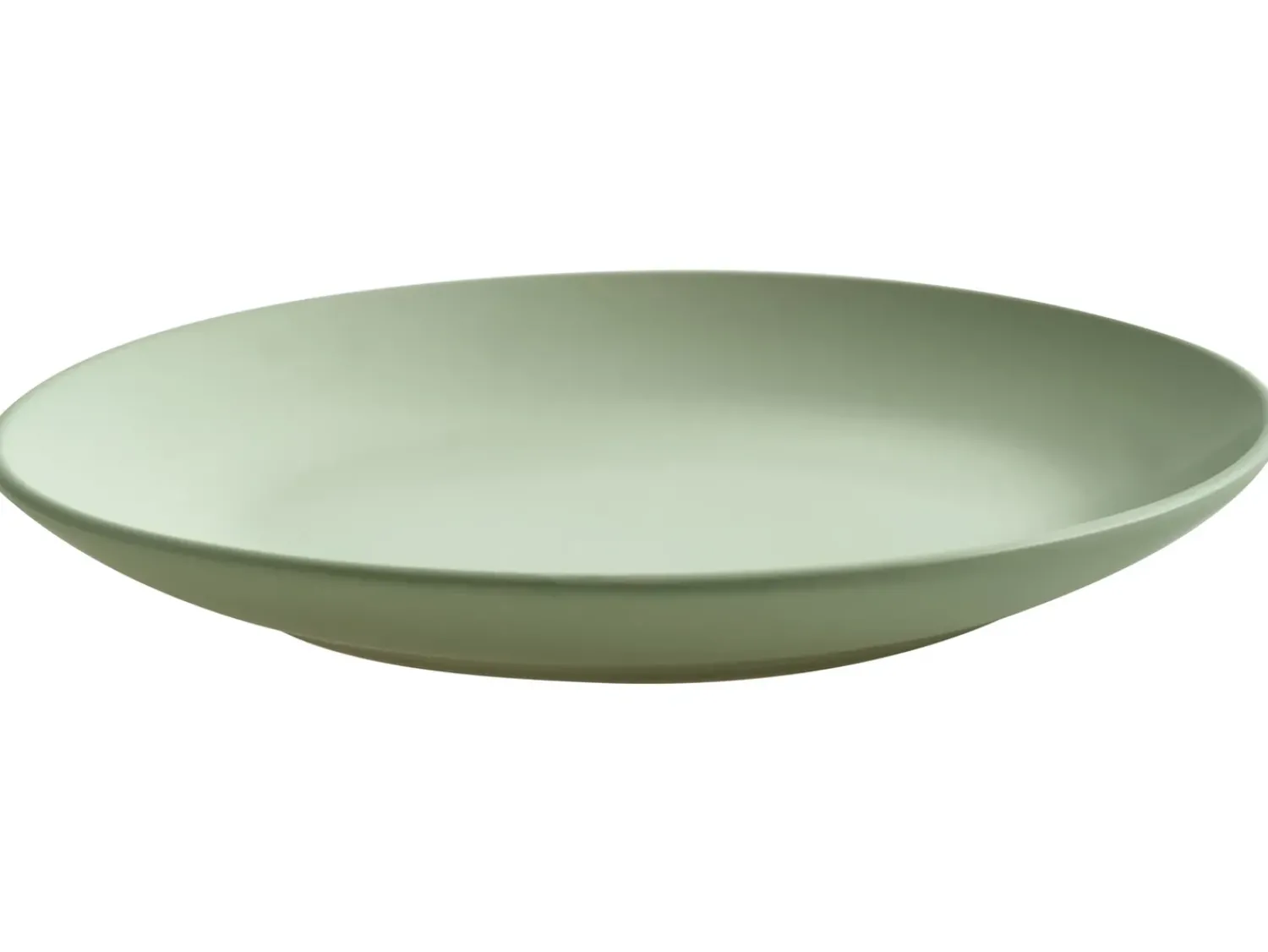 Beliani Set di 18 stoviglie VIVANI Gres porcellanato Verde