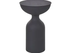 Set di 2 tavolini COTA/TENJO Metallo Nero