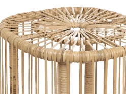 Set di 2 tavolini da caffè CESENATICO Rattan Naturale