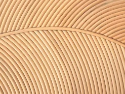 Outlet Beliani PARALIA Rattan Naturale Beige Naturale