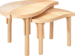Outlet Beliani PARALIA Rattan Naturale Beige Naturale