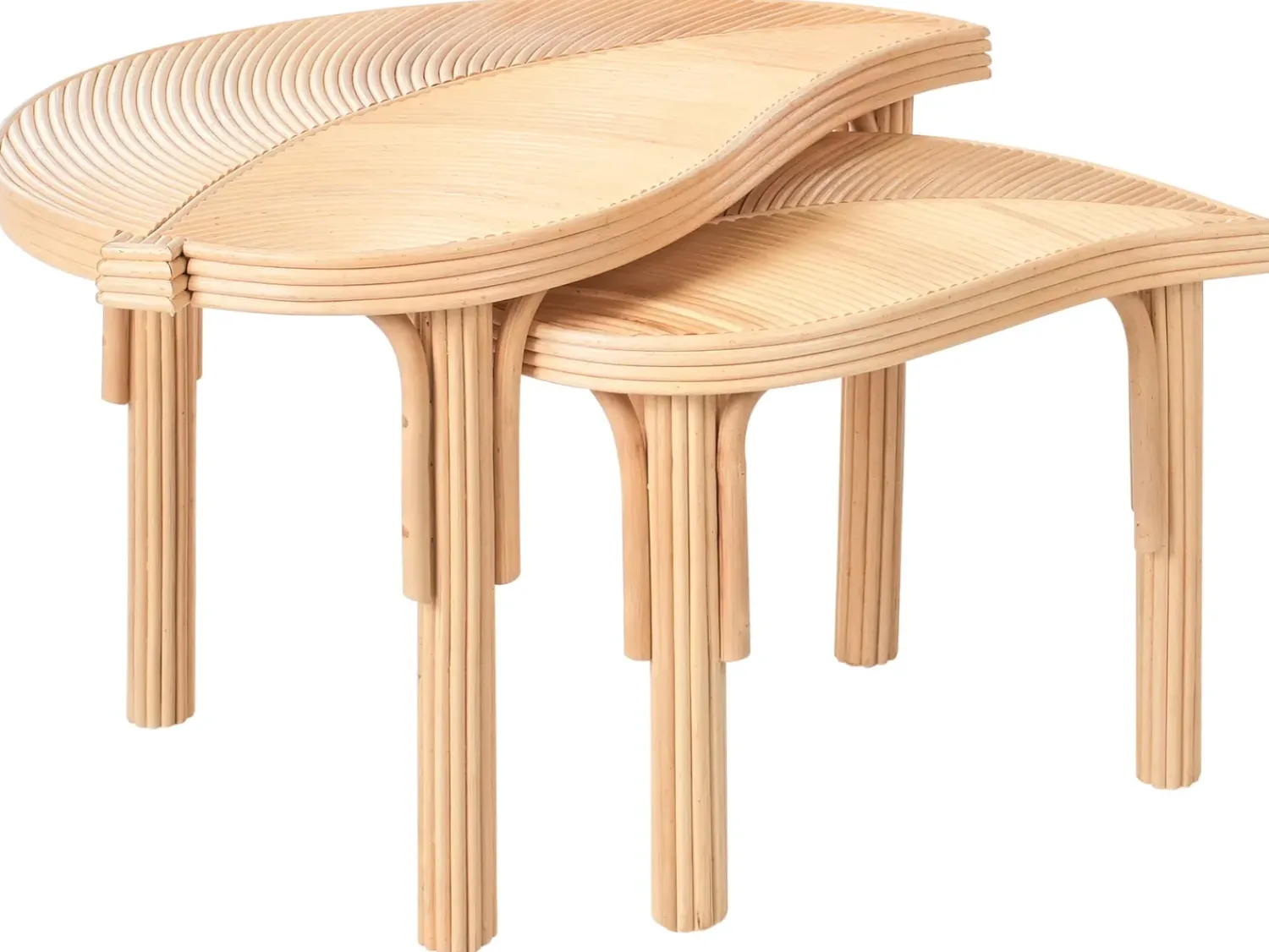 Outlet Beliani PARALIA Rattan Naturale Beige Naturale