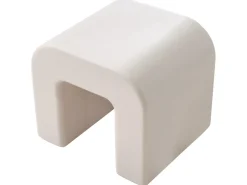 New Beliani Set di 2 tavolini MOZIA chiaro Grigio