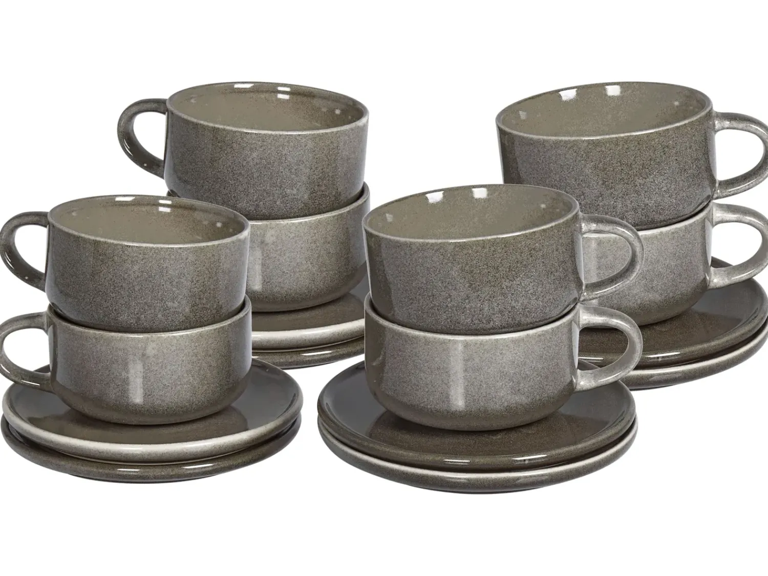 Outlet Beliani COSTMARY Gres porcellanato Grigio
