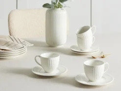 Sale Beliani COWSLIP Porcellana Bianco