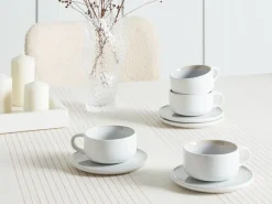 Online Beliani SESAME Gres porcellanato sporco Bianco