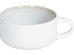 Beliani SESAME Gres porcellanato sporco Bianco