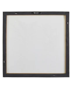 New Beliani Set di 3 tele APESIKA Motivo naturale 30 x 30 cm Oro Rosa Oro Verde