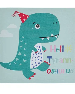 Discount Beliani Set di 3 tele BINGUI Motivo per bambini 30 x 30 cm Multicolore Verde Multicolore