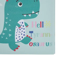 Discount Beliani Set di 3 tele BINGUI Motivo per bambini 30 x 30 cm Multicolore Verde Multicolore