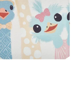Best Beliani Set di 3 tele TILLIA Motivo animale 30 x 30 cm Multicolore