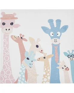 Best Beliani Set di 3 tele TILLIA Motivo animale 30 x 30 cm Multicolore
