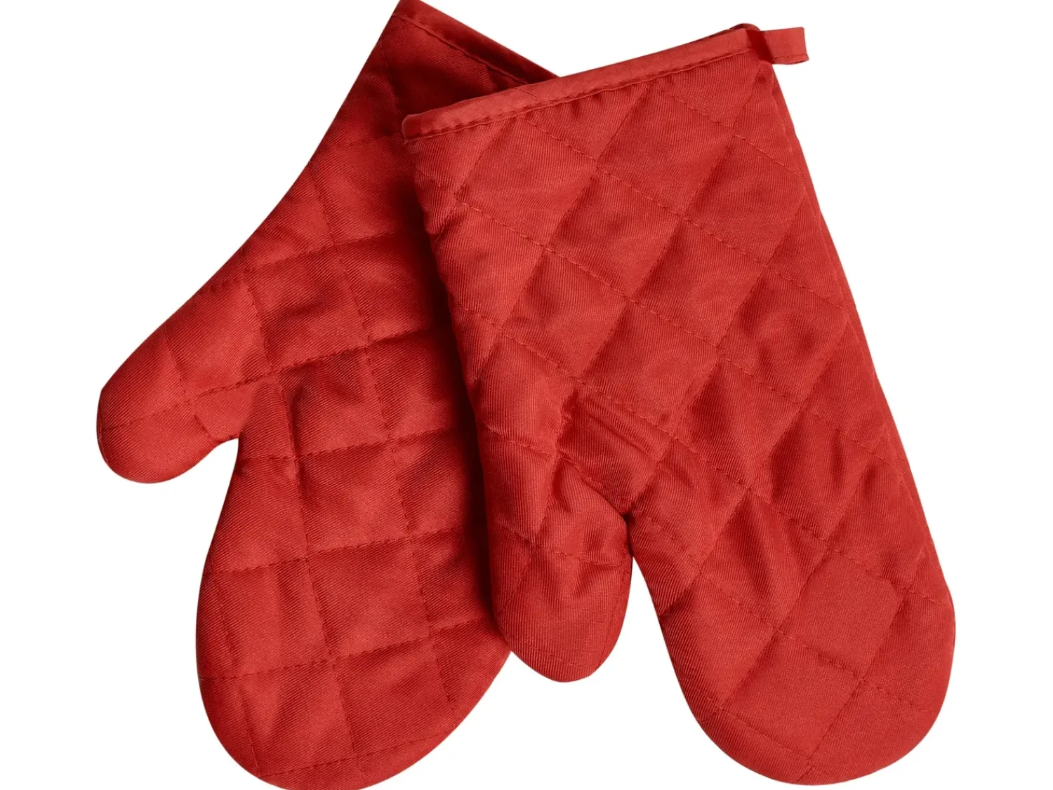 Hot Beliani Set di Tessili da Cucina BRASSICA Rosso Rosso Grigio Marrone