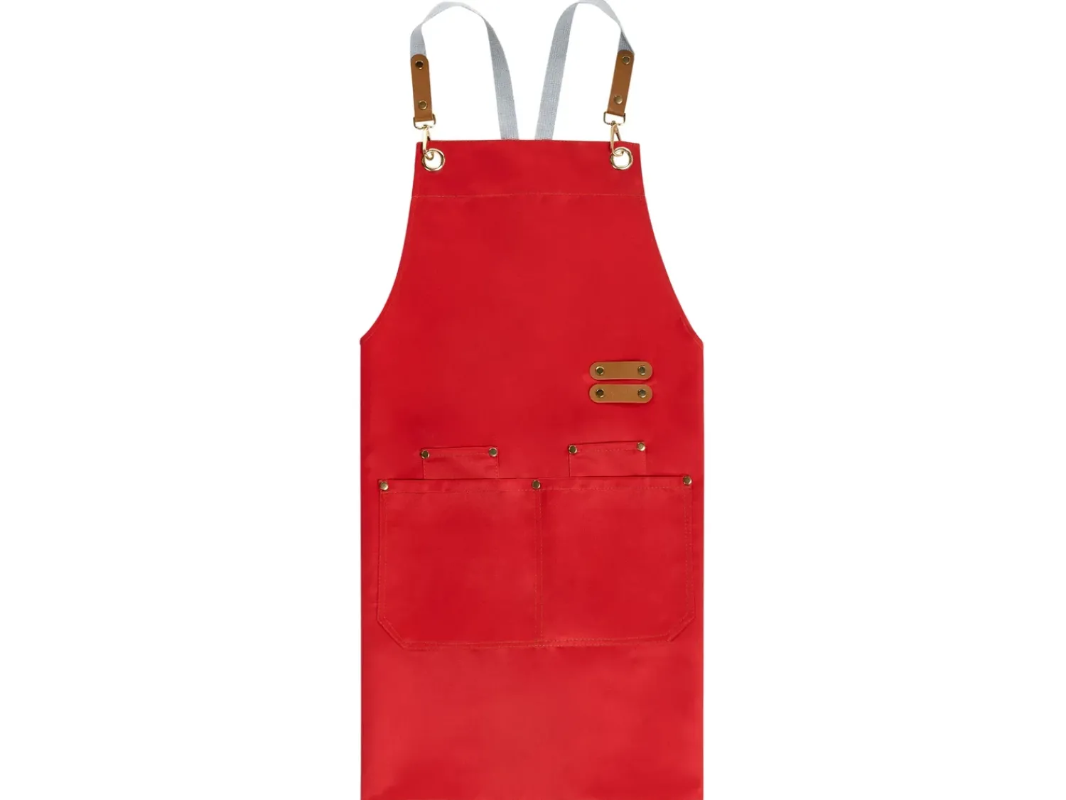 Hot Beliani Set di Tessili da Cucina BRASSICA Rosso Rosso Grigio Marrone