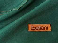 Clearance Beliani Set di Tessili da Cucina BRASSICA Verde Grigio Marrone Verde