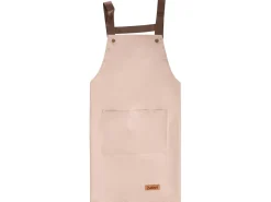 Best Beliani Set di Tessili da Cucina LACTUCA Rosa Rosa Marrone